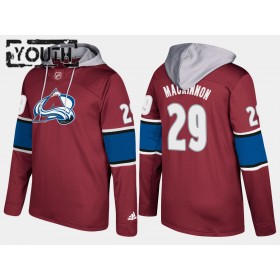 Kinder Colorado Avalanche Nathan Mackinnon 29 N001 Pullover Hooded Sweatshirt